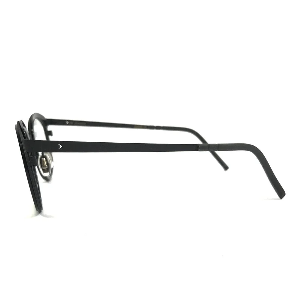 Blackfin Eyeglasses Frames PALOS BF884 COL. 1082 Black Round Full Rim 45-22-145